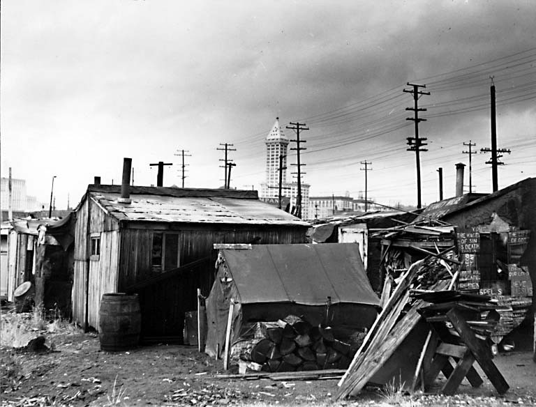 shanty town great depression